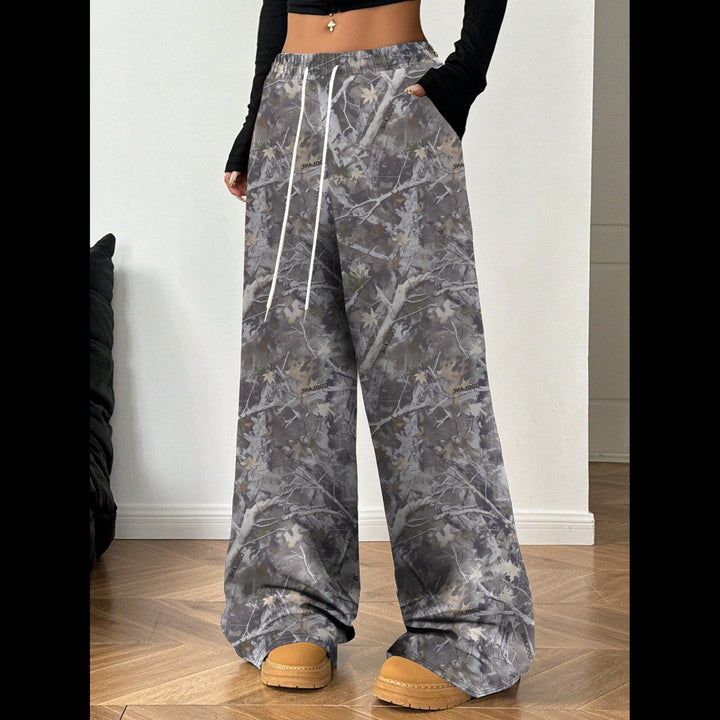 Dame Cargo-bukser i moderne camouflage-stil Stilla