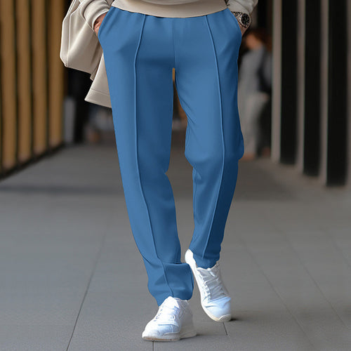 Dame sporty fritidshose med elegante sidesømme og høj talje Stilla