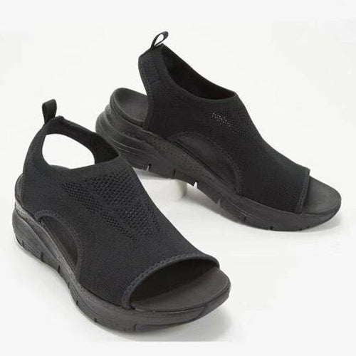 Dame behageligt sandaldesign med åndbart mesh-overflade Stilla