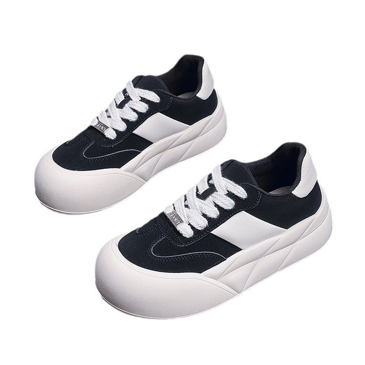Dame mode Sneakers med tyk sål og åndbart overmateriale Stilla