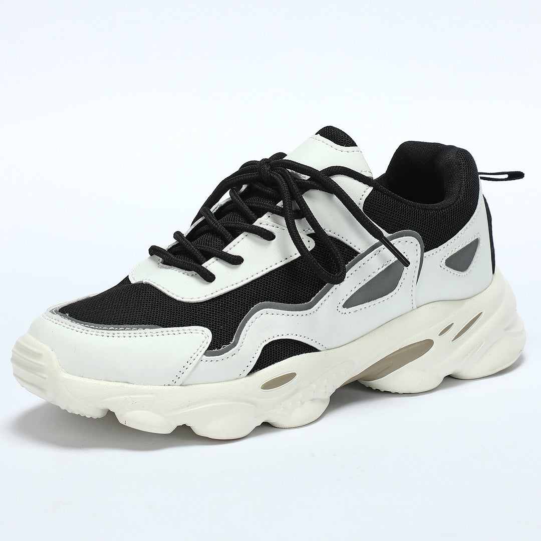 Damer Sporty Chunky Sneakers med åndbart mesh-design og skridsikker sål Stilla