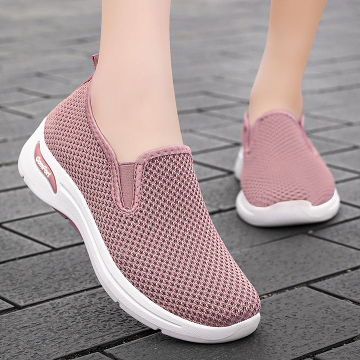 Femme Slip-On Åndbar Komfort Sneakers Stilla