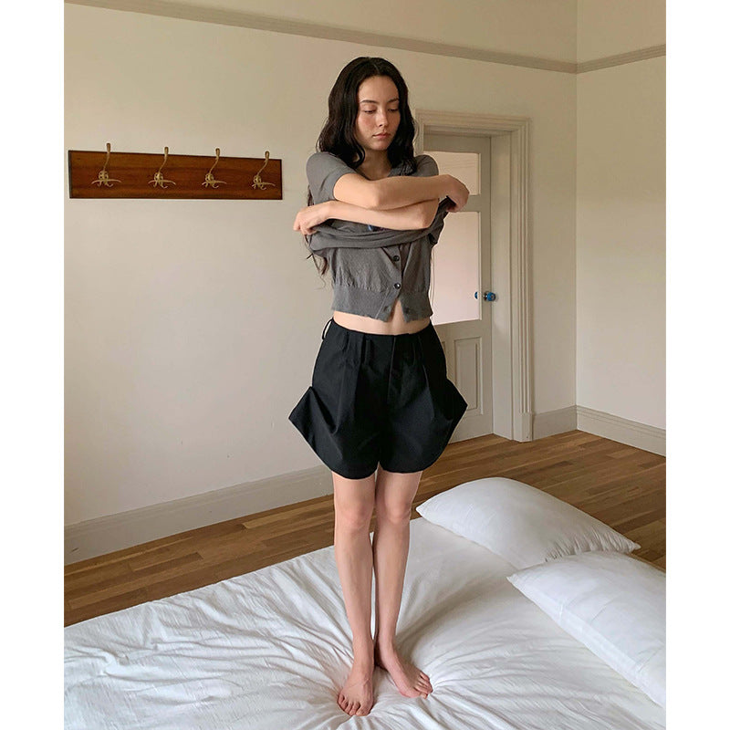 Dame transparent overbluse med moderne snit og afslappede accenter Stilla