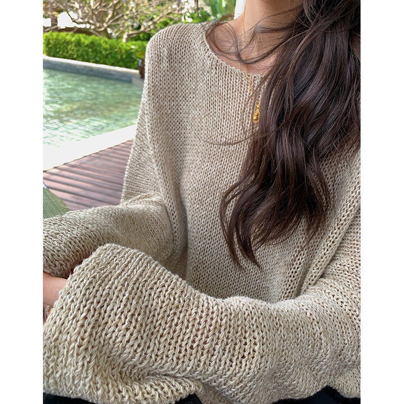 Damer casual strikpullover med elegant snit og kvalitetsmaterialer Stilla