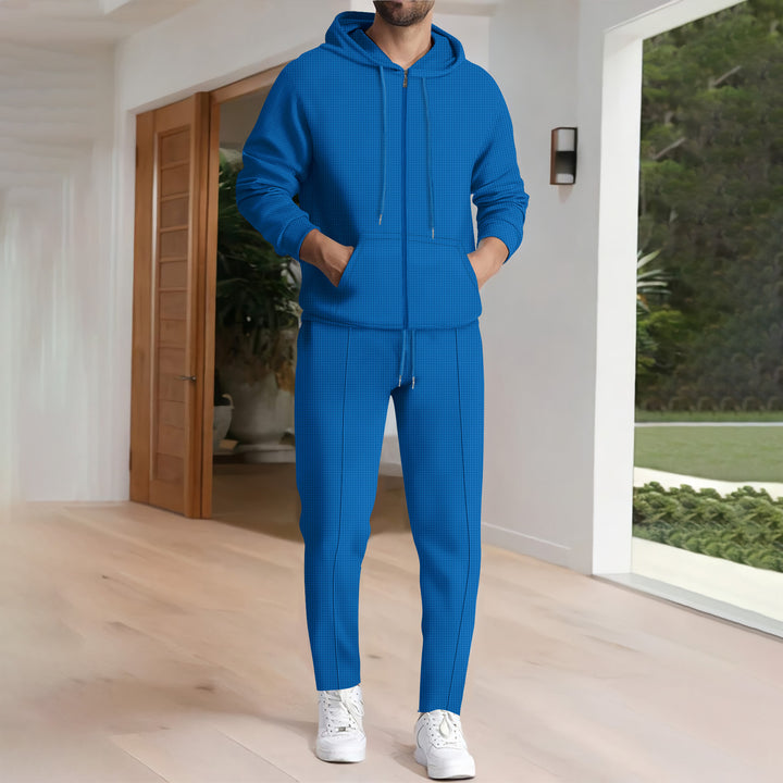 Herre fritids-hoodie-sæt med moderne design Stilla
