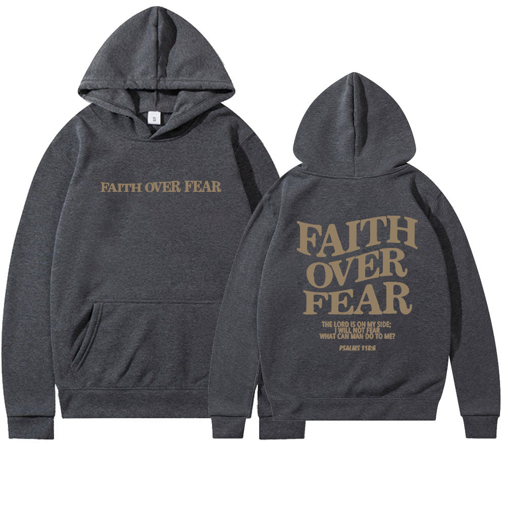 Dame hoodie med inspirerende tekst og høj kvalitet håndværk Skovae