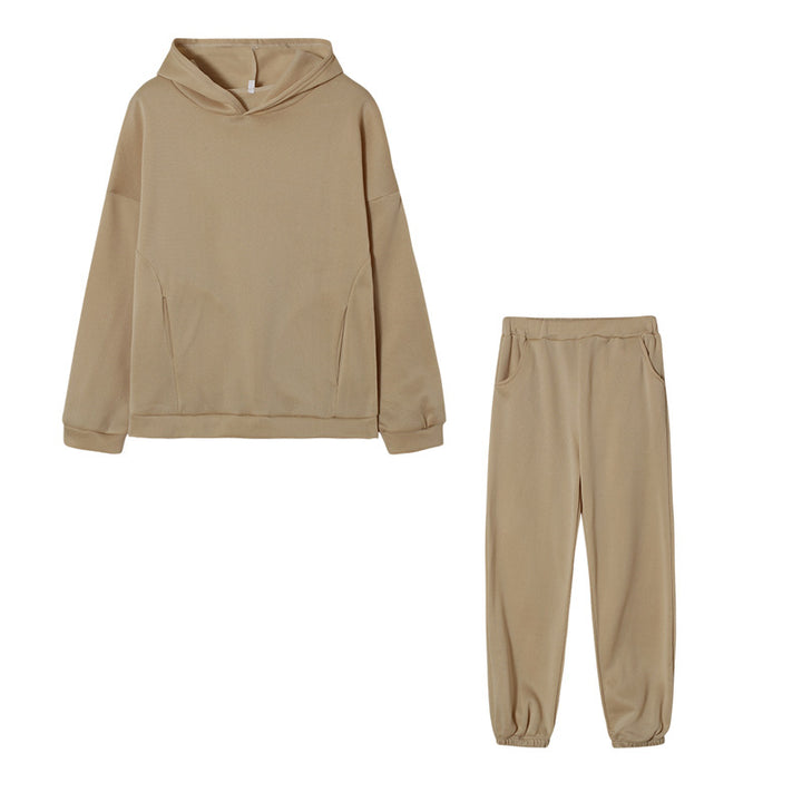 Kvinders sporty hoodie og joggingbukser sæt Stilla
