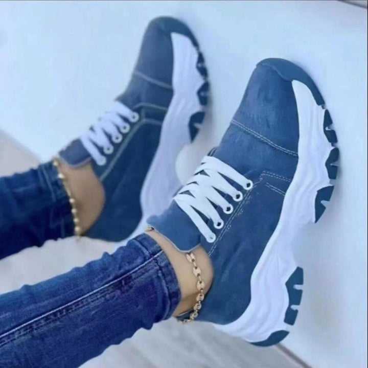 Dame Sporty Sneakers med skridsikker sål og åndbart overmateriale Stilla
