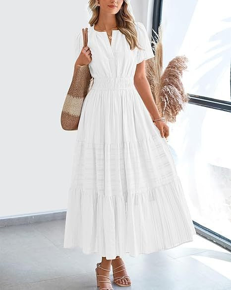 Dame Maxi-Kjole i afslappet Boho-stil Stilla