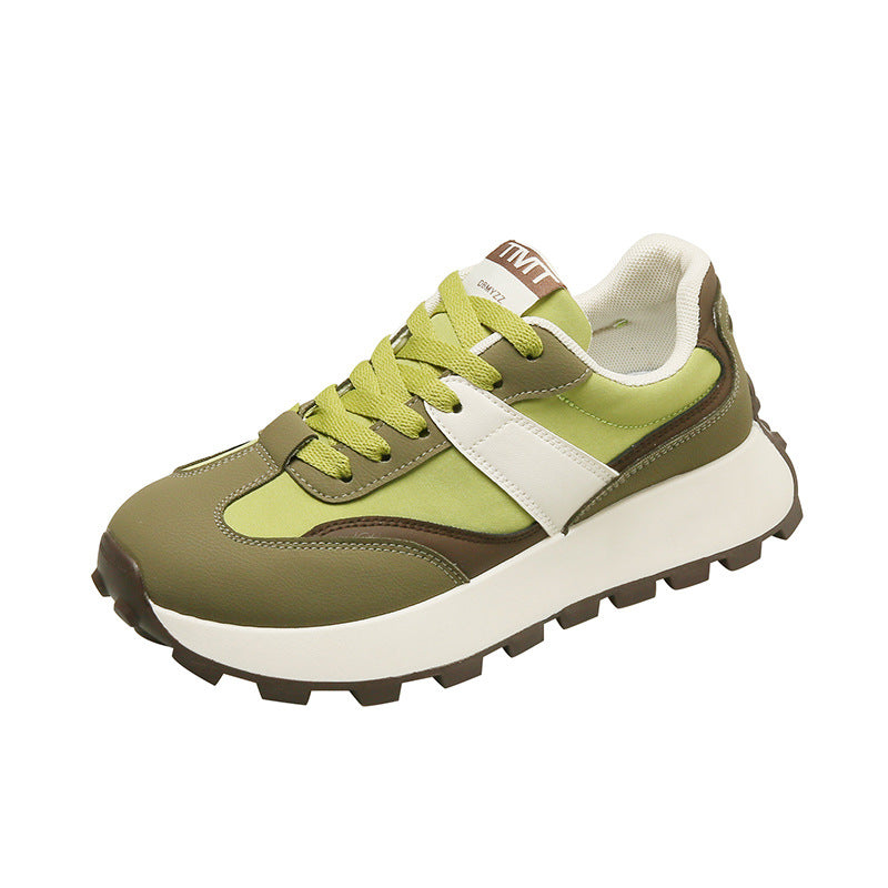 Dame Sporty Sneakers med stabil profilsål og åndbar overfladestruktur Stilla