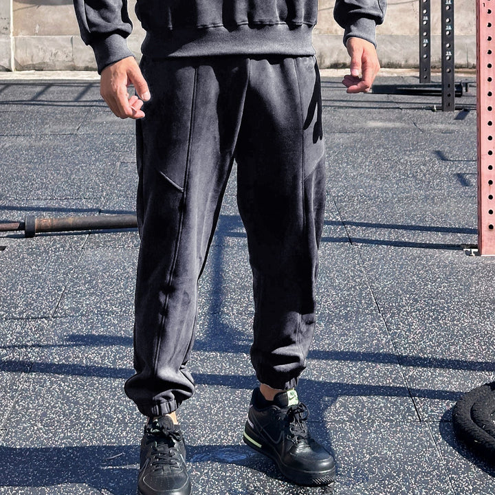 Herrer Sportslige Sweatpants med elastisk talje og lommer Stilla