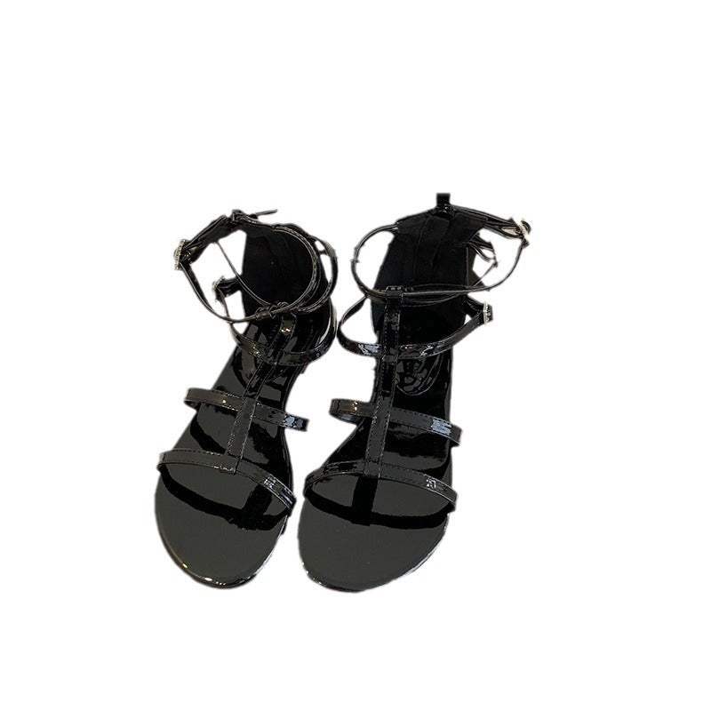 Dame Gladiator Sandaler med justerbare remme og skridsikre såler Stilla