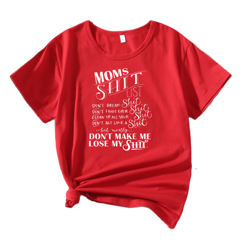 Dame Casual Grafik T-shirt Stilla 1751262401