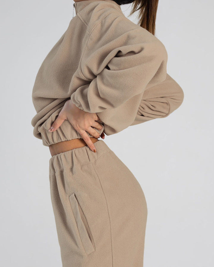 Stilla | Praktisk Lomme Sweatshirt og Bukser