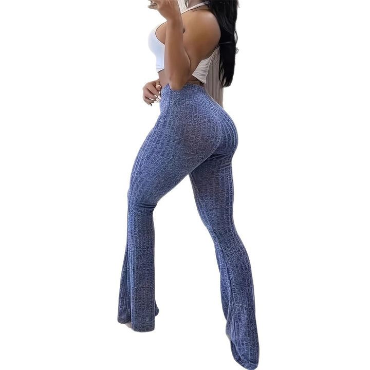 Dame Fitness-Leggings i stylish Bootcut snit Stilla