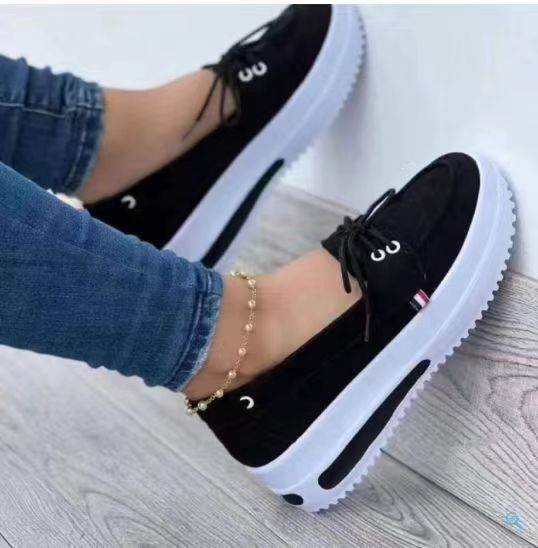 Dame fritids-sneakers med elastisk sål og moderigtigt design Stilla