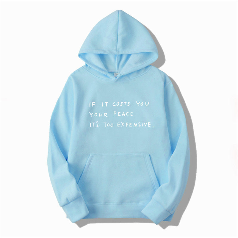 Kvinders hoodie med inspirerende citat og komfortabel pasform Skovae