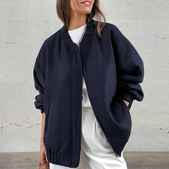 Dame oversized Sweatjakke Stilla