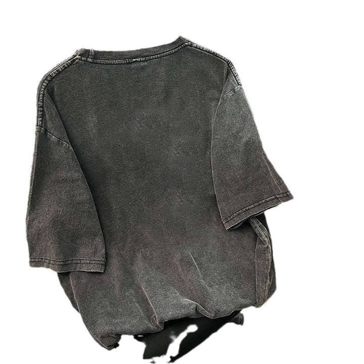Dame T-shirt med kreativt urban print Stilla