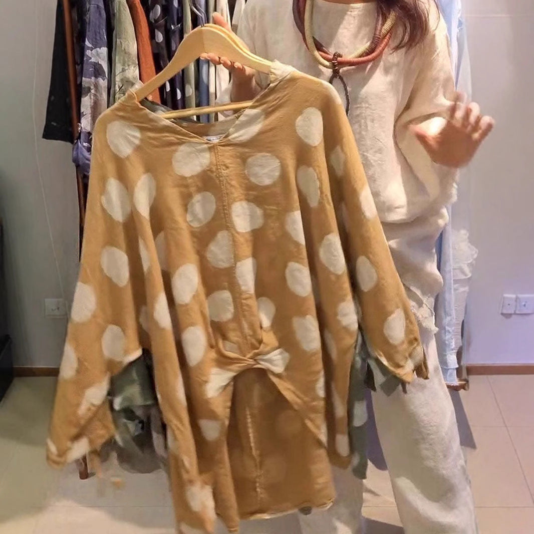 Dame Let Punkt-Kimono Overdel Stilla