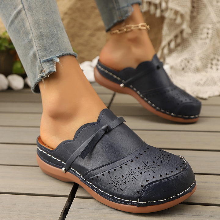 Dame Behagelige Clogs med åndbart design Stilla