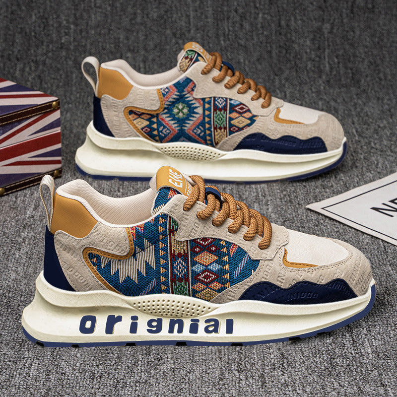 Femme Etnisk inspirerede Chunky Sneakers Stilla