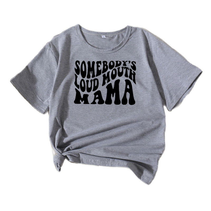 Dame Relaxed Fit Grafik Top Stilla