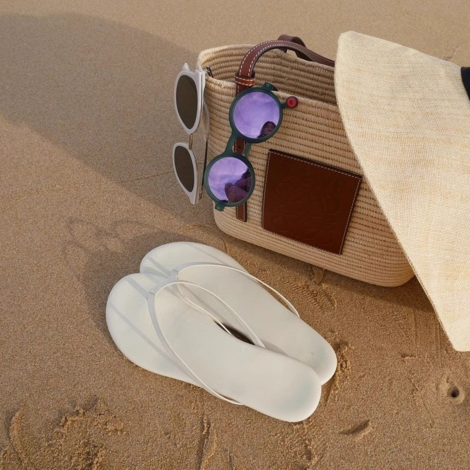 Dame Metallic Rem Flip Flops Stilla