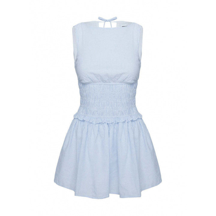 Dame Smocked A-linje Sommerkjole Stilla