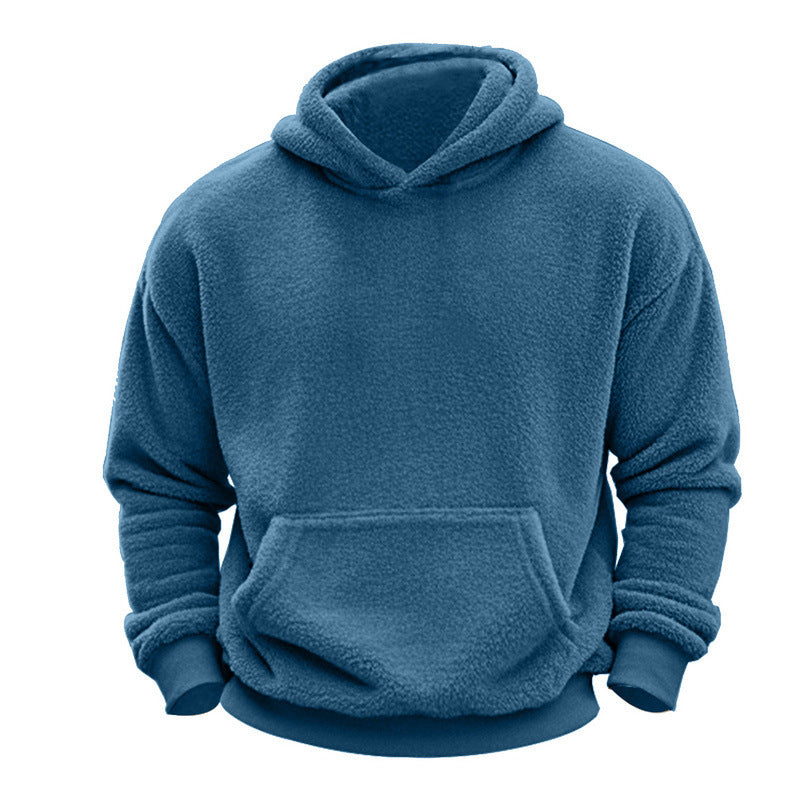 Herrer Hættebluse lavet af blødt fleece Stilla