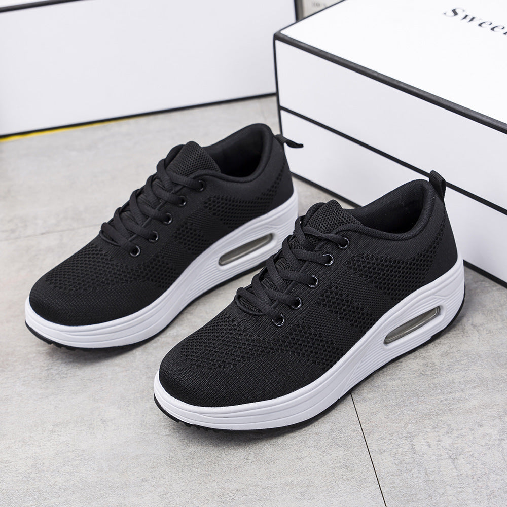 Dame Luftpolster Sneakers med åndbar struktur og stødabsorberende design Stilla