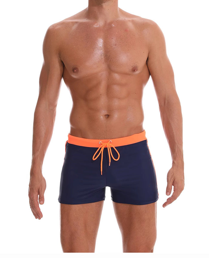 Herren Bade-Shorts med livlige kontrastelementer Skovae