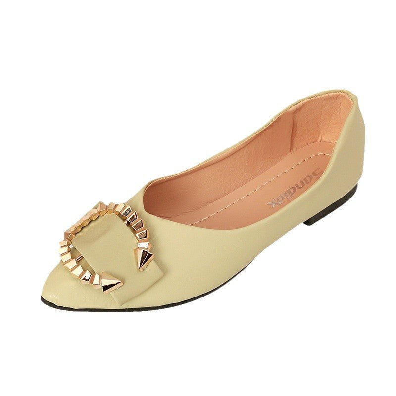 Dame Ballerinas med elegant smykkedetalje Stilla