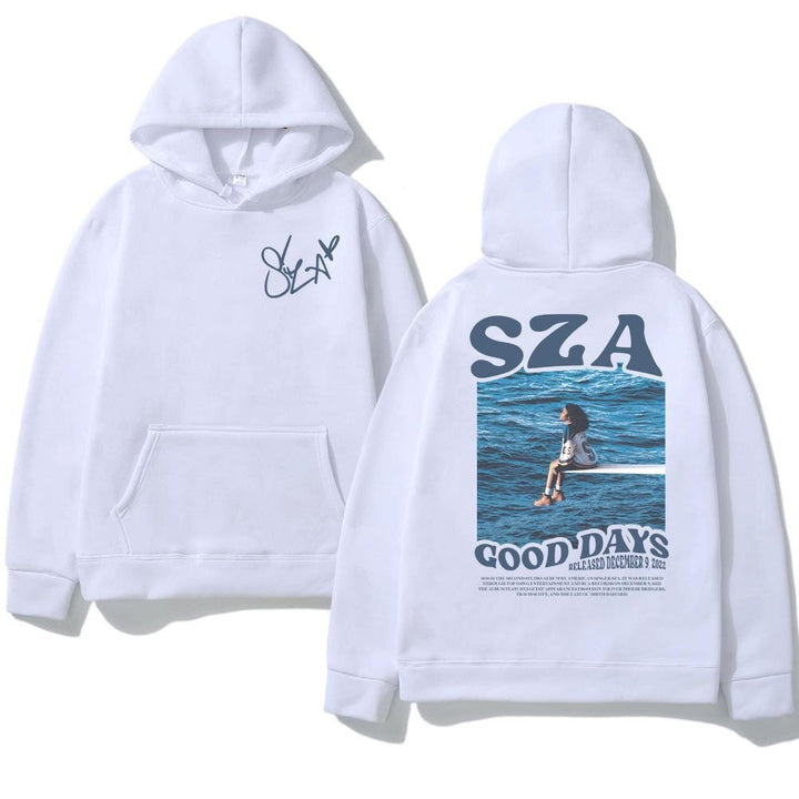 Dame hoodie med kreativt design og materialer af høj kvalitet Skovae