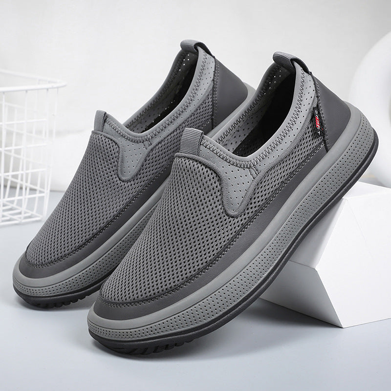Dame Åndbare Slip-On Fritidssko med skridsikker Sål og let Design Stilla