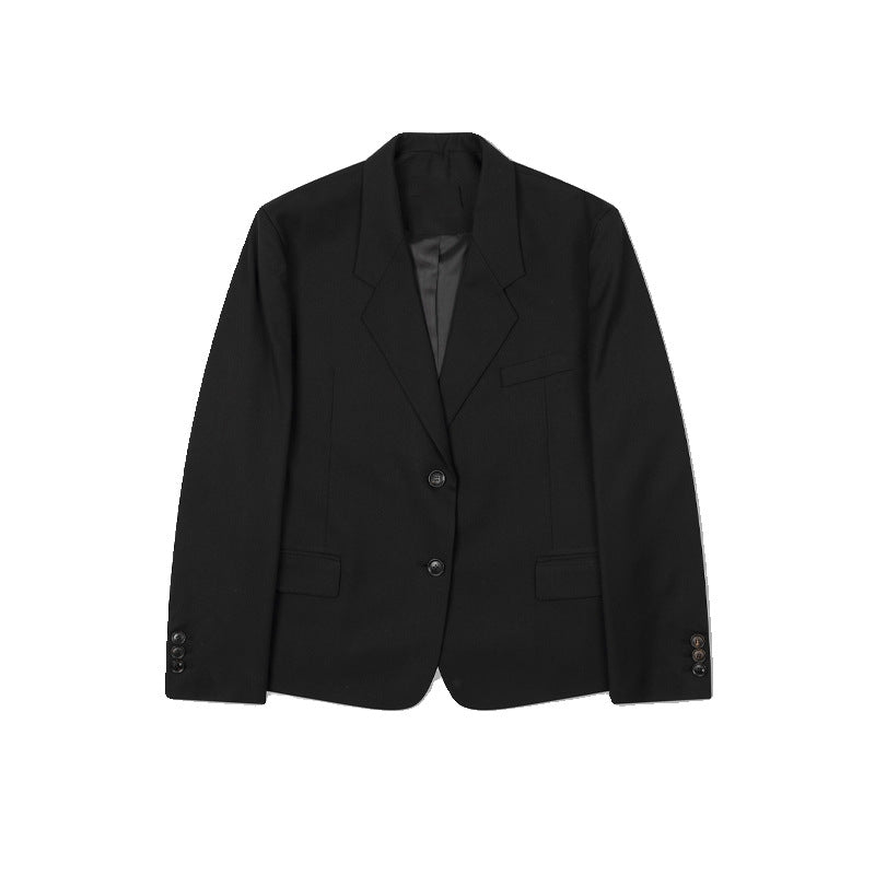 Dame Oversized Blazer i fin stof med moderne snit og praktiske lommer Stilla
