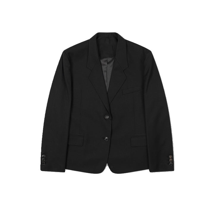 Dame Oversized Blazer i fin stof med moderne snit og praktiske lommer Stilla