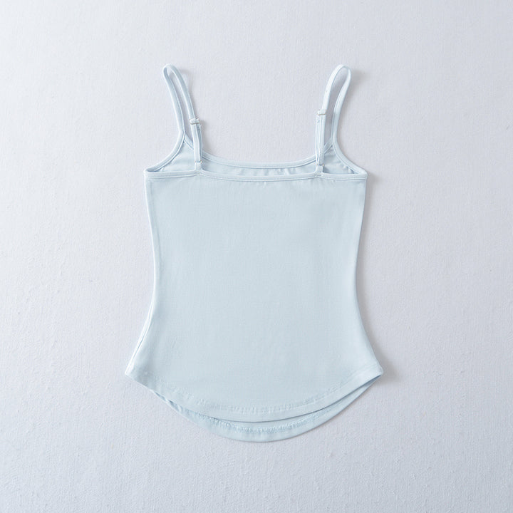 Dame tanktop i åndbart strækmateriale med fin pasform Stilla
