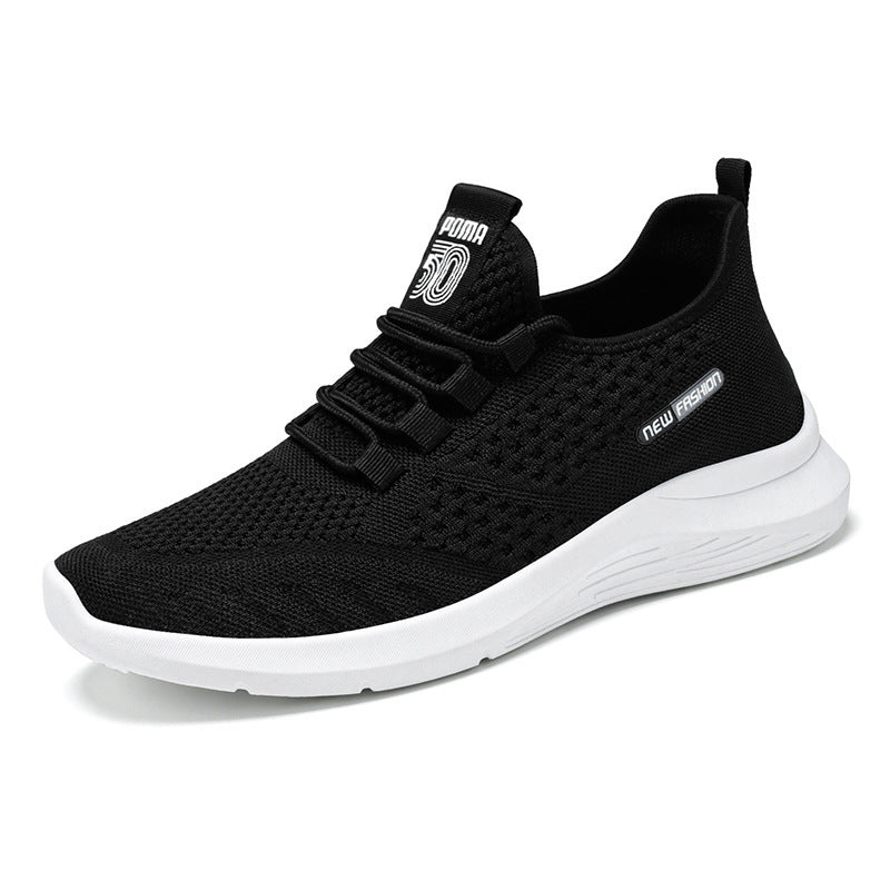 Dame Sporty Åndbar Sneakers med elastisk snøresystem og dæmpende fodseng Stilla