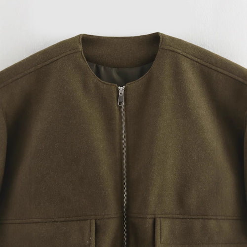 Femme Utility Puffer-vest med skjulte lommer Stilla