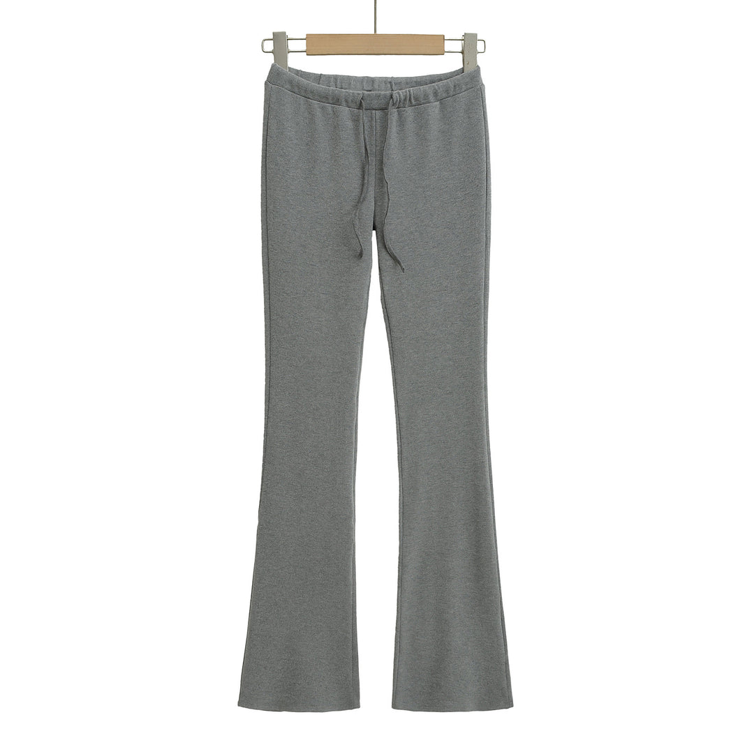 Dame Sporty Flared-bukser med elastisk talje og justerbar snor Stilla