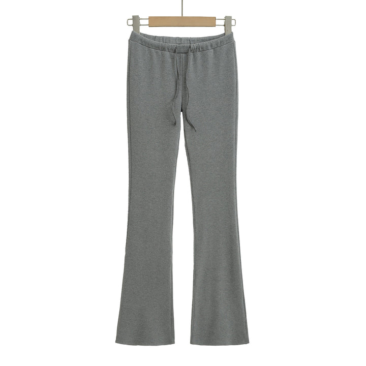 Dame Sporty Flared-bukser med elastisk talje og justerbar snor Stilla