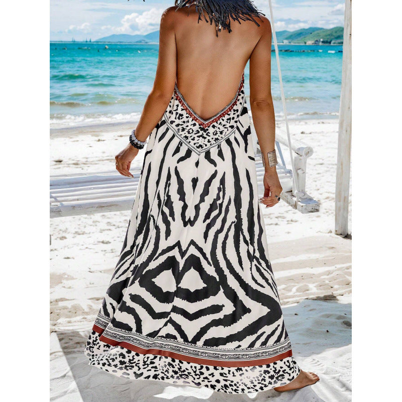 Dame Maxi-Kjole i Boho-Stil Stilla