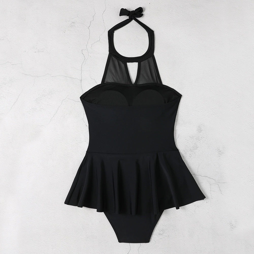 Dame Højkrave Peplum Badedragt Stilla