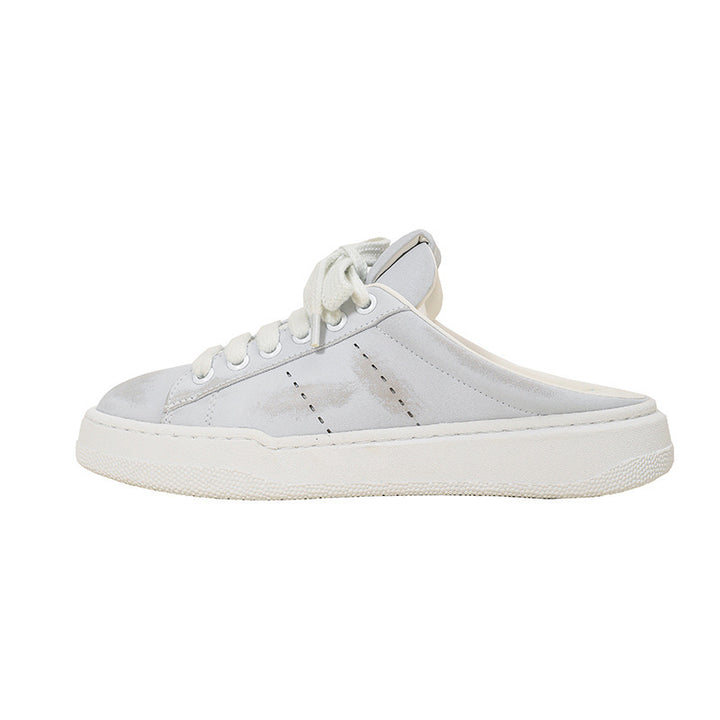 Dame Slip-On Sneaker med åndbar mesh-overflade og sporty sål Stilla