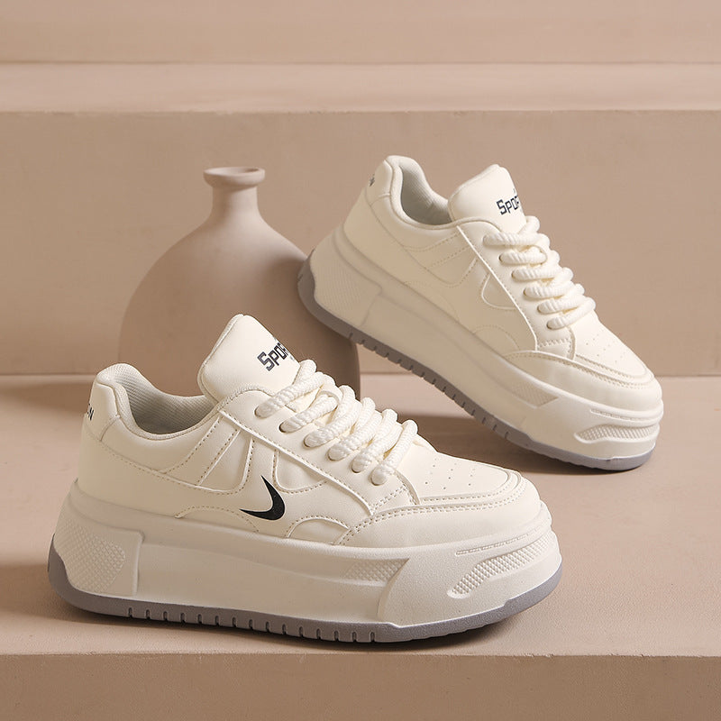 Dame Chunky Sneakers med dæmpende sål og åndbart overflade Stilla