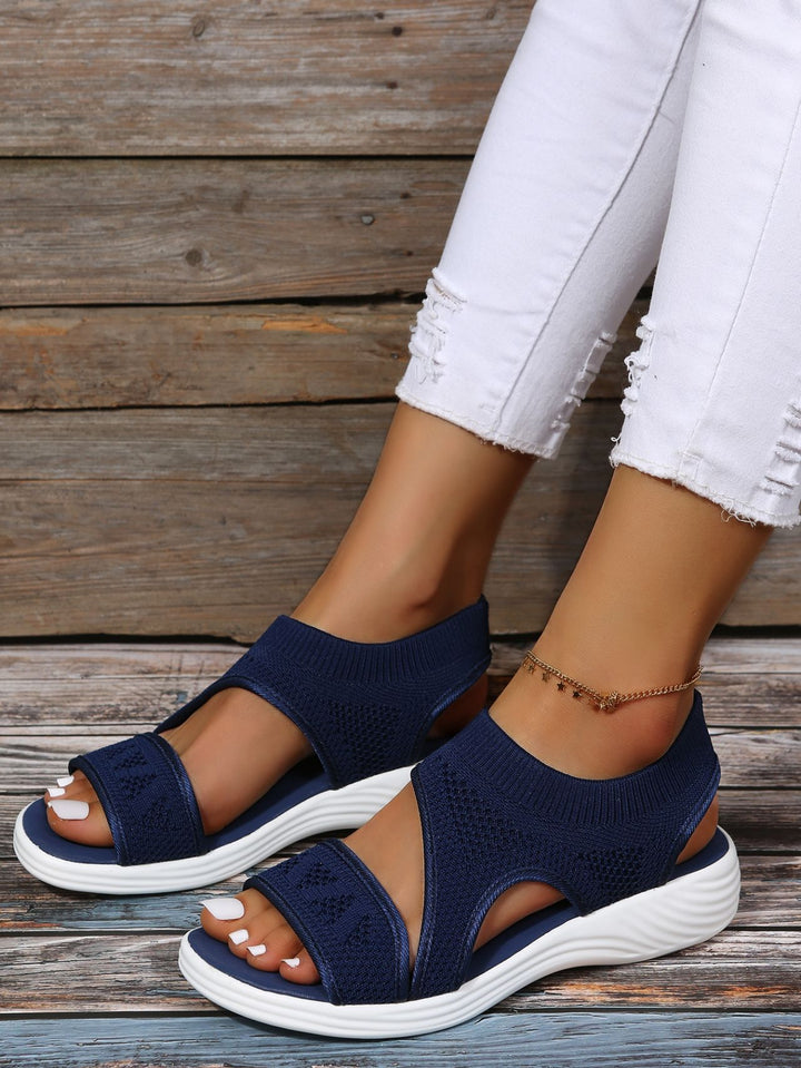 Dame Komfortable Sport-Sandaler med ergonomisk Sål Stilla