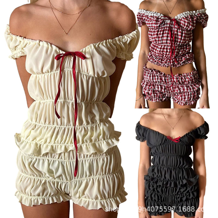 Dame Off-Shoulder Sommeroverall Skovae