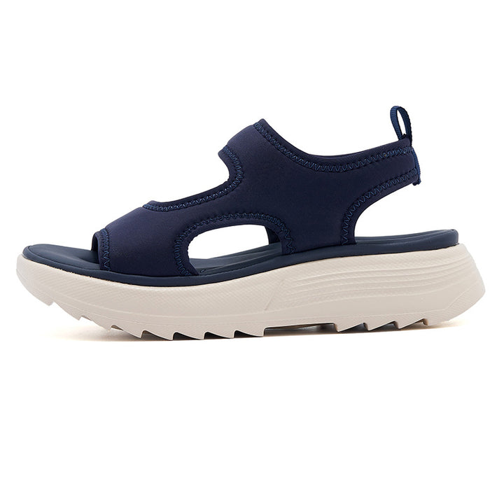Dame komfort-sandaler med åndbare meshelementer og skridsikker sål Stilla