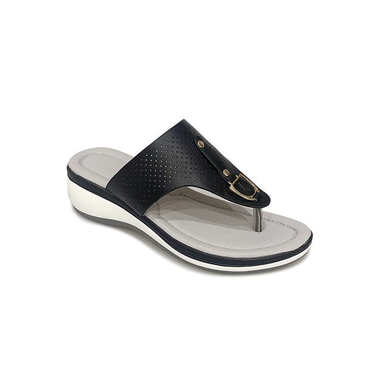 Dame behagelige Tåsplit-sandaler med høj kvalitets fodseng og moderigtigt design Stilla